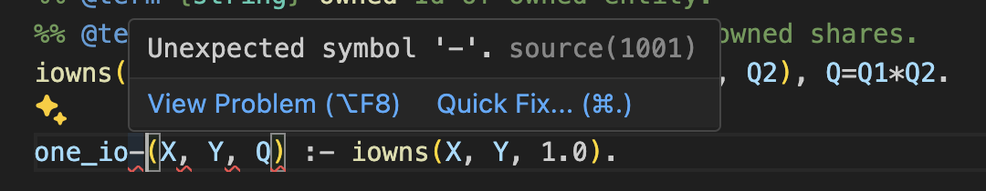 diagnostics inline